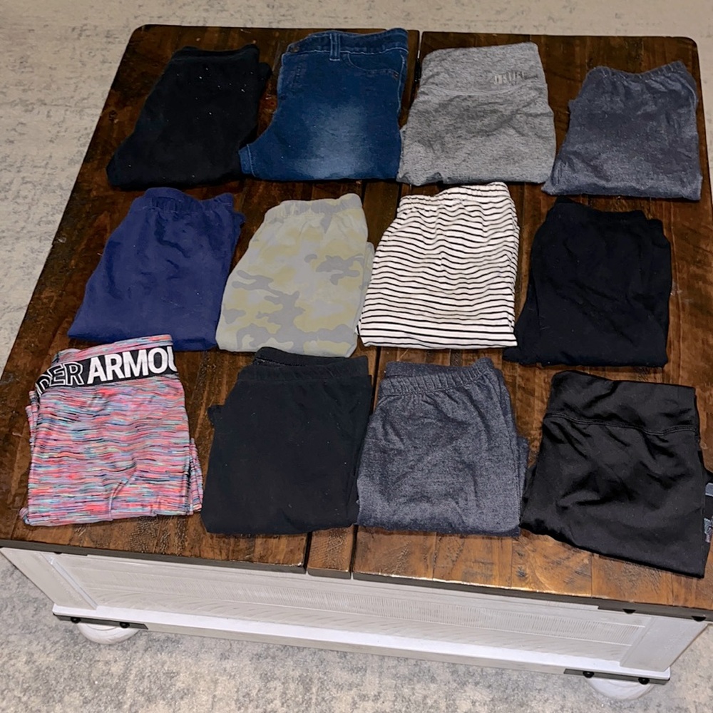 Girls XL 14-16 Jean, Capri & Legging Bundle